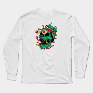 skull Long Sleeve T-Shirt